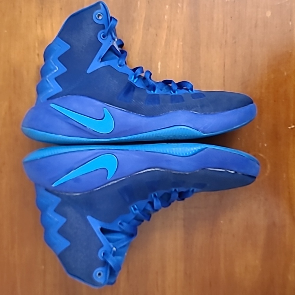Nike Zoom Hyperdunk 2016 Game Royal Boys Sneakers 845120-440 Size 7Y GS - Picture 15 of 16